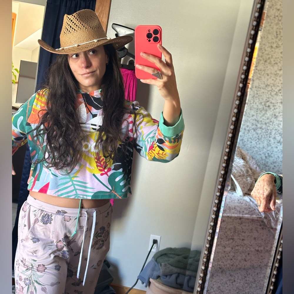 NWT WYETH Tan Wicker Rancher Hat - Picture 11 of 11